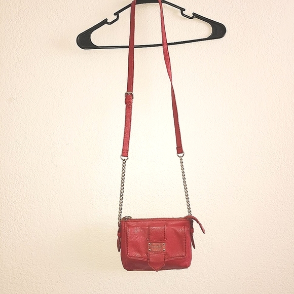 2 for $25 Cute Nine West Red Vintage Small Crossbody Bag - Picture 2 of 8